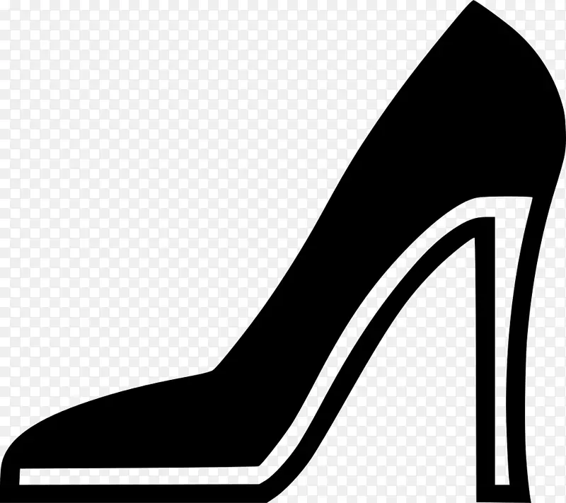 剪贴画女性高跟鞋可伸缩图形png图片高跟鞋图标