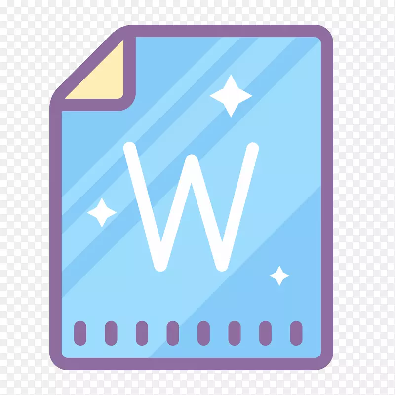微软Word电脑图标文档pdf微软Office-拜贡图标PNG图片素材下载_图片编号6623853-PNG素材网