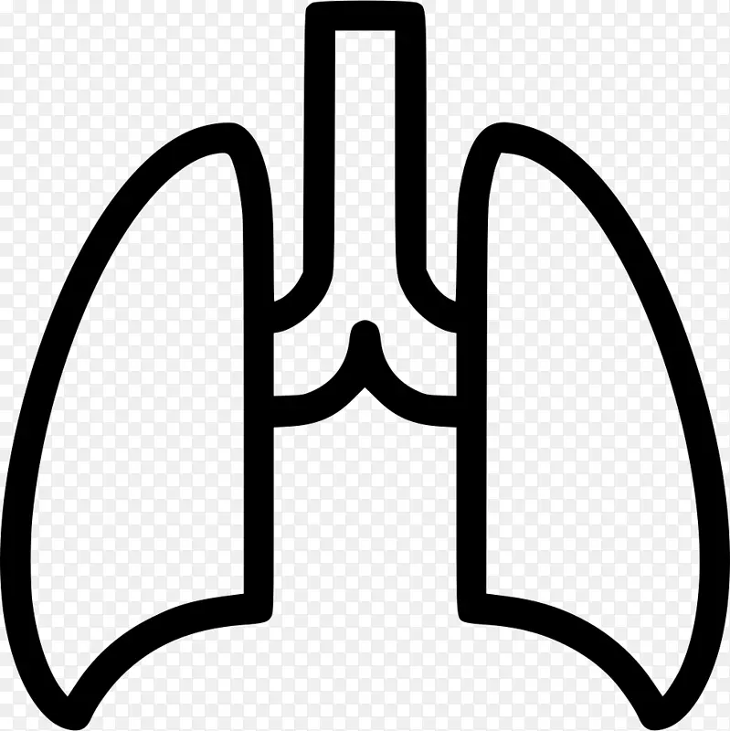 剪贴画肺电脑图标可伸缩图形呼吸图标