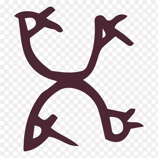 驯鹿鹿角夹艺术产品设计线-驯鹿