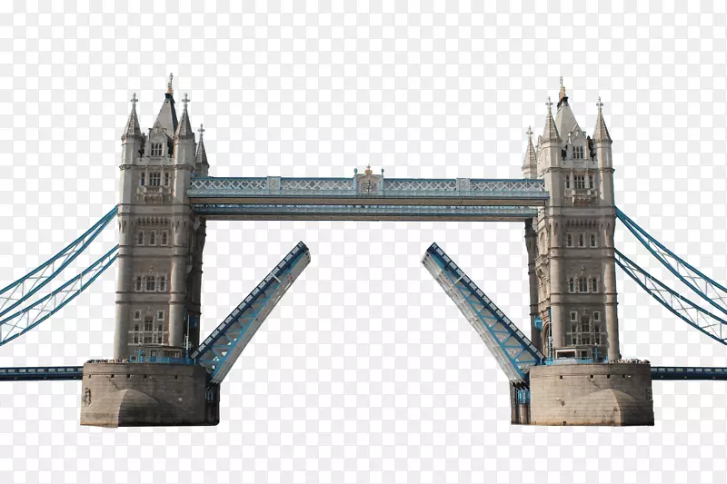 伦敦塔桥伦敦大桥伦敦塔形象剪贴画-布里吉商业