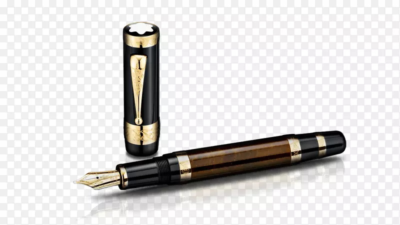 万宝龙梅斯特卡住了分类的圆珠笔钢笔卡卡德拉彭纳1937年-那不勒斯-钢笔