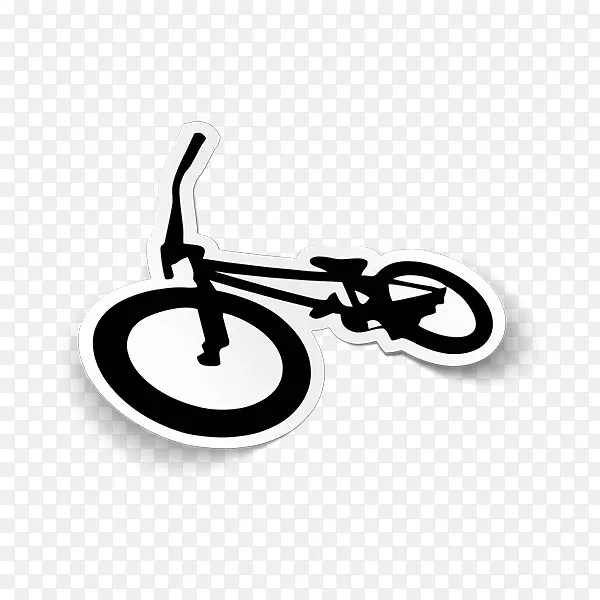 BMX自行车贴纸自行车标志设计-自行车