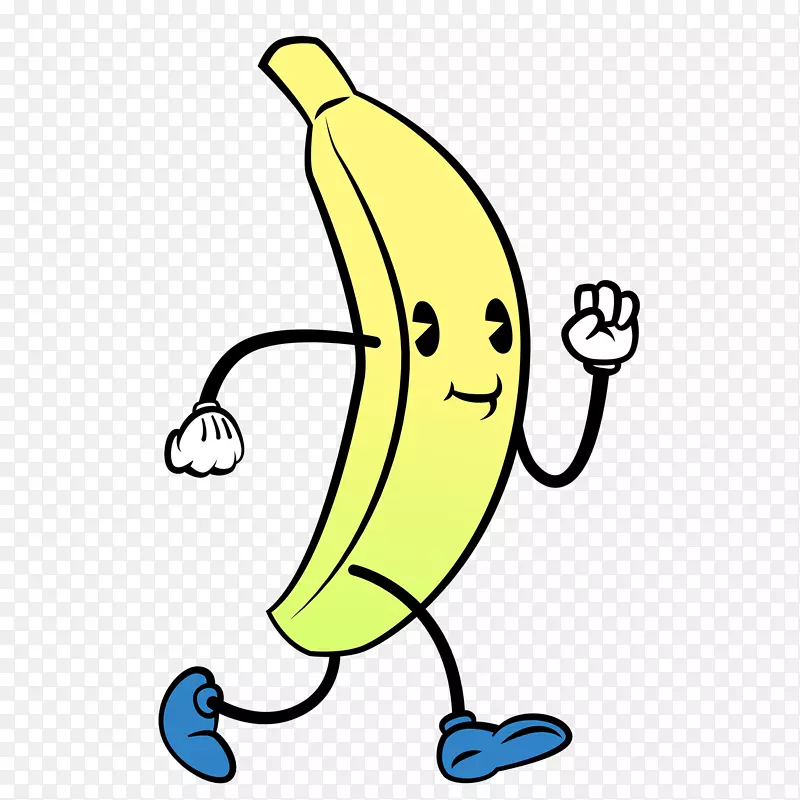 水果图像插图卡通图.香蕉图