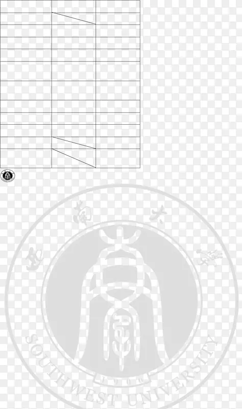 西南大学组织白色品牌标识-bambou信息图形