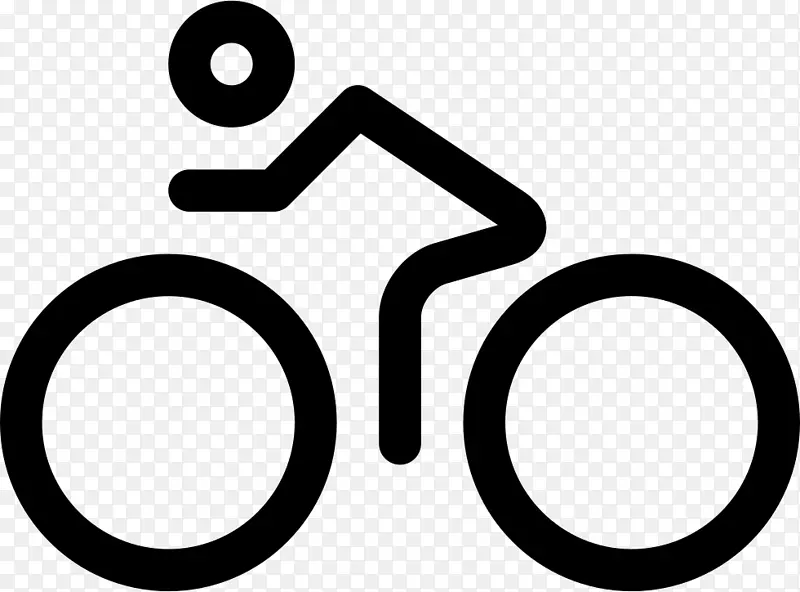 自行车电脑图标剪贴画图形.自行车