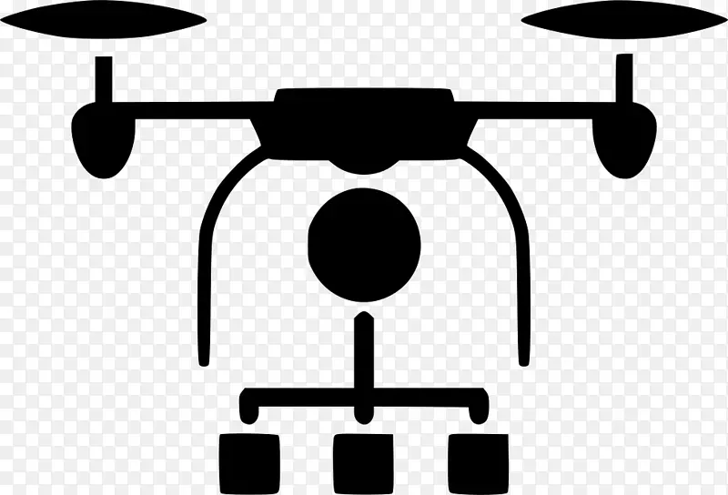无人驾驶飞行器鹦鹉AR.Drone四翼直升机图形剪贴画发行版图标