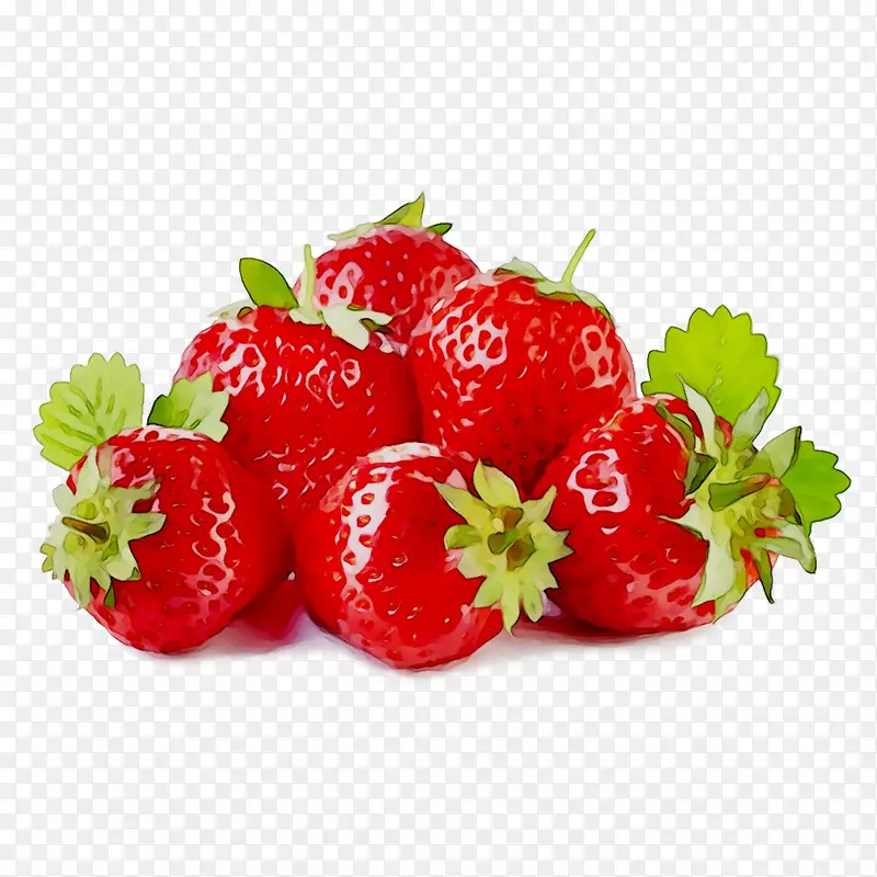 草莓派奶油水果食品