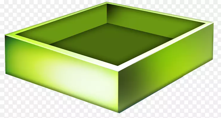 矩形绿色产品设计-盒模型