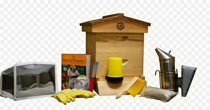 产品设计黄色养蜂徽章