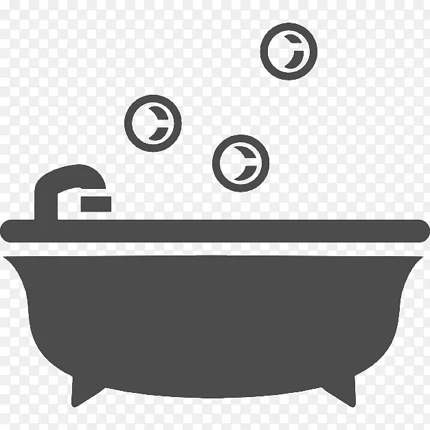 热水浴缸，电脑图标，png图片，浴室-淋浴