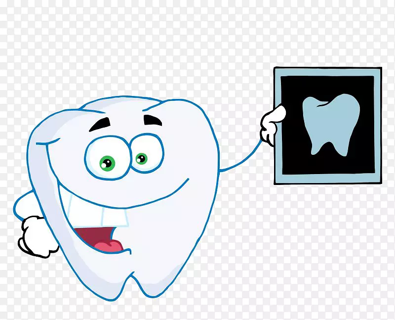 牙科X线摄影人牙齿数字化X线摄影X线边界