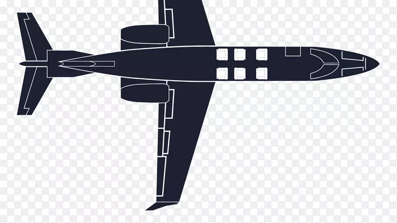 螺旋桨商用喷气式飞机轰炸机环球快车-LearJet徽章