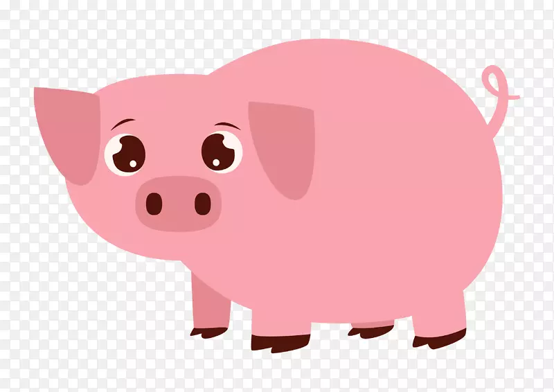 猪插图图形免版税照片-猪