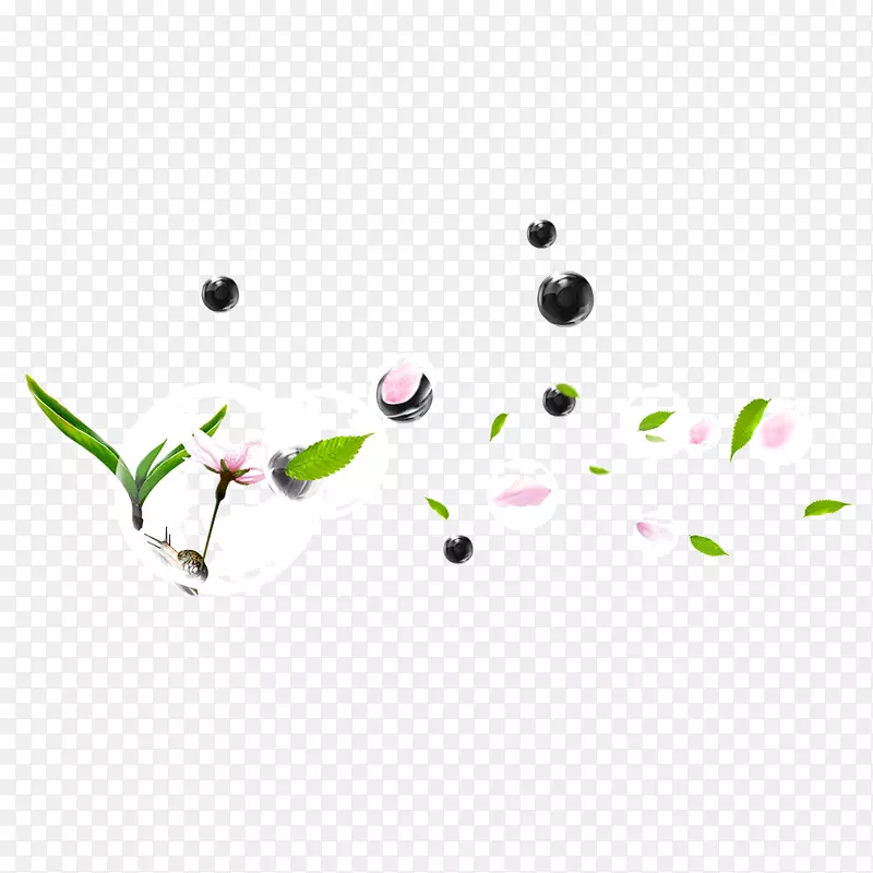 花瓣叶剪贴画花卉png图片