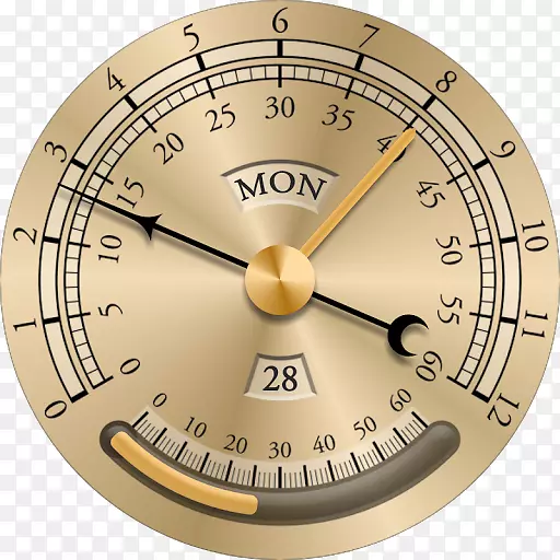 产品设计时钟气压计设计元件