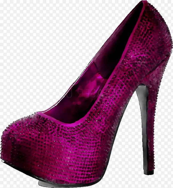 鞋跟鞋紫色产品设计