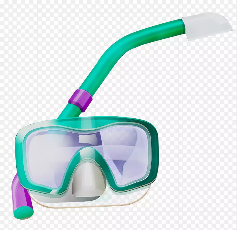 护目镜眼镜潜水面具塑料制品