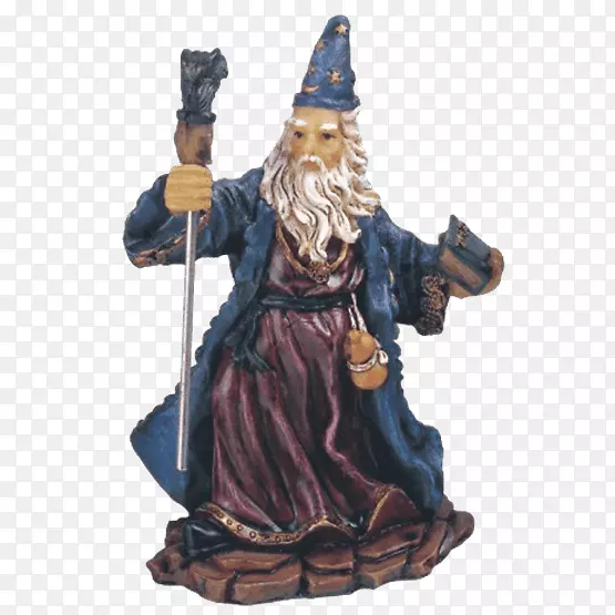 梅林魔术师雕像雕塑-巴斯顿徽章