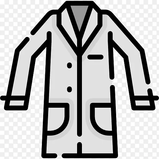 实验室大衣，可伸缩图形，计算机图标，png图片.Bata徽章