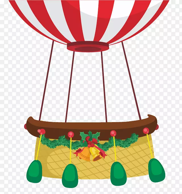 热气球图像png图片圣诞日-气球