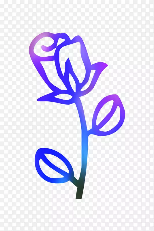 切花植物茎剪艺术叶紫色