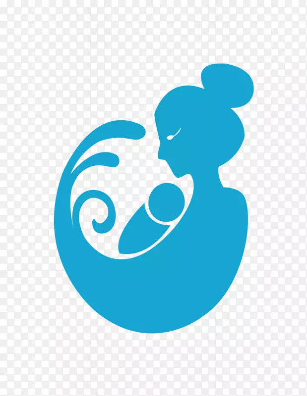 婴儿标志-带着婴儿的母亲-婴儿