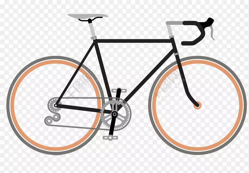 自行车架皮纳雷罗教条赛车自行车信息图表