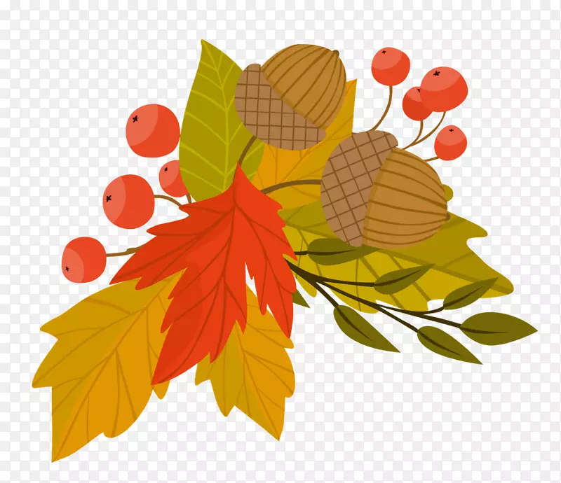 图形图像秋季插图-秋季
