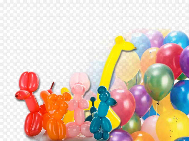 气球造型儿童派对生日-气球