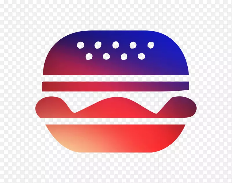 汉堡产品设计标志