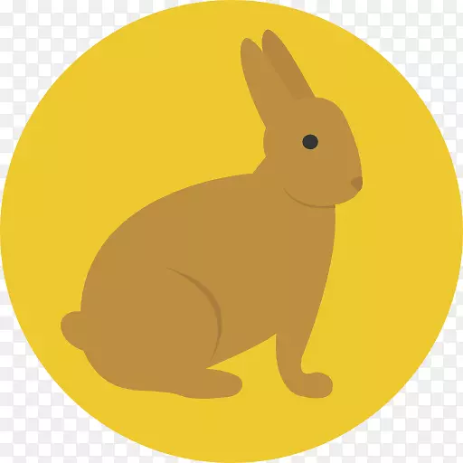 兔子可伸缩图形复活节兔子png图片