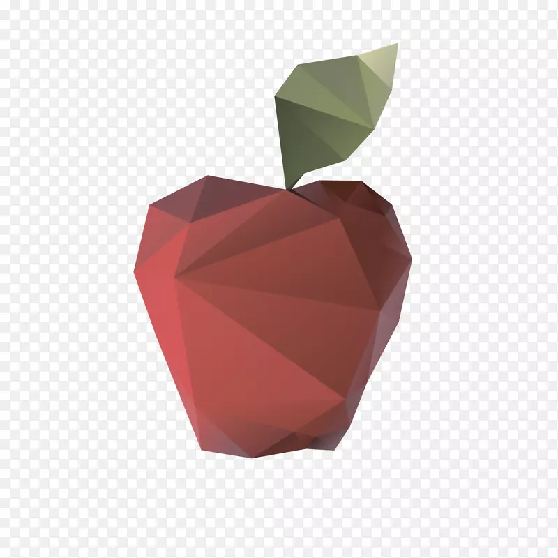 插图苹果抽象艺术平面设计反义词设计元素