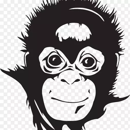 苏门答腊猩猩巡演猩猩宝宝猩猩剪贴画猴子大猩猩