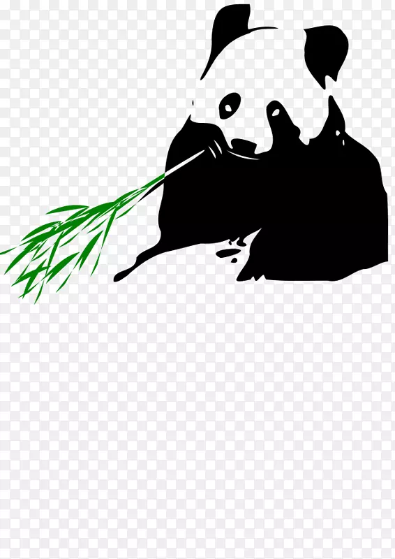 大熊猫熊图片剪辑艺术竹子熊