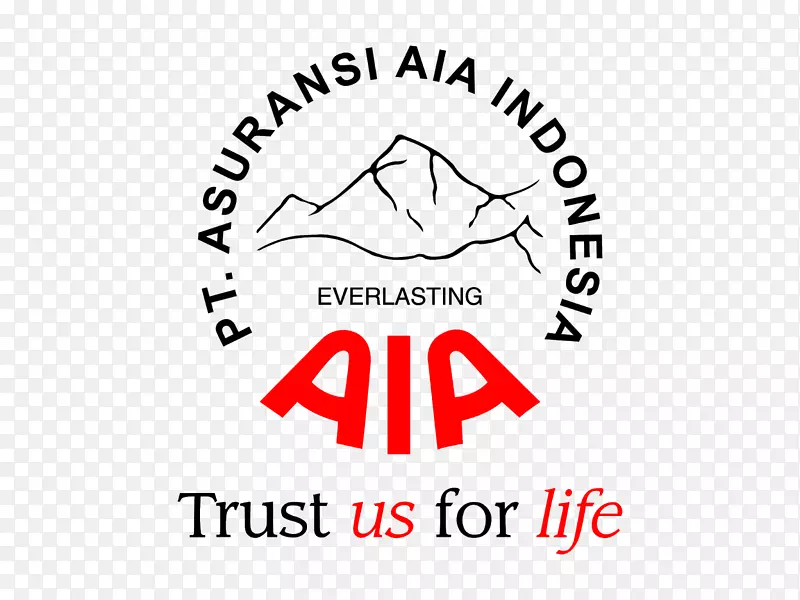 AIA组徽标字体保险设计.AIA