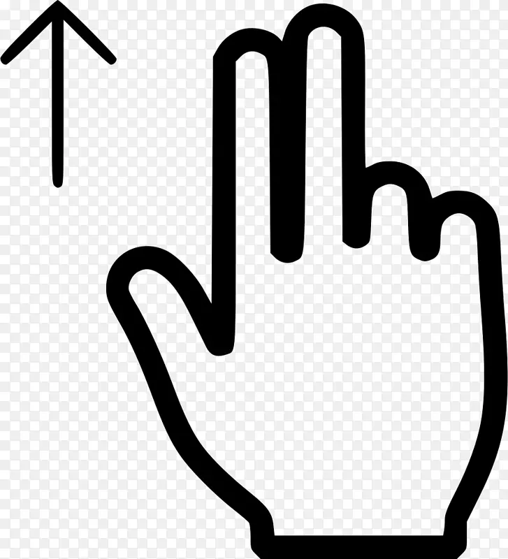 手势图形插图计算机图标拇指信号手
