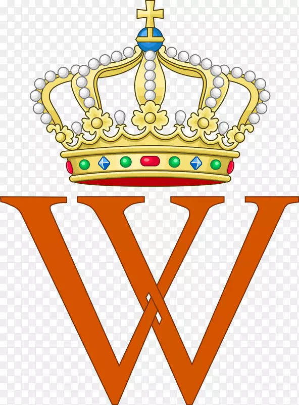 荷兰国王王冠-碧翠丝图案