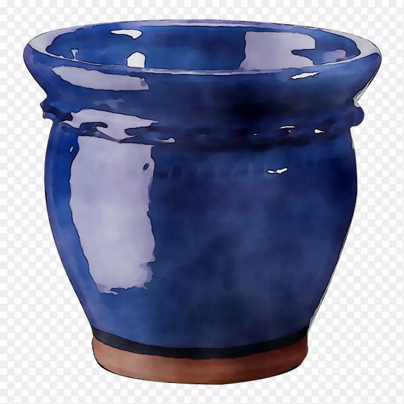 花瓶陶瓷制品钴蓝