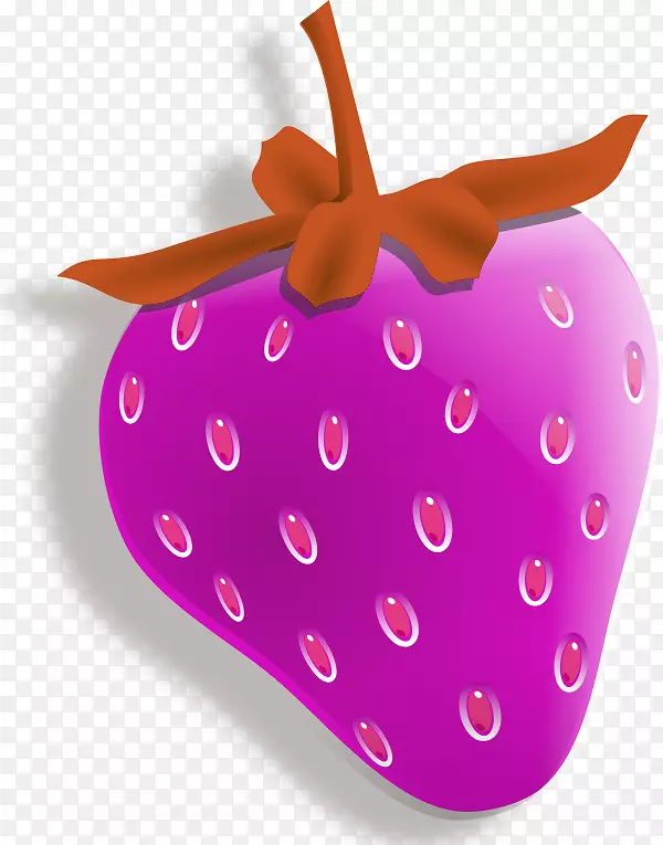 刺绣草莓果浆果针织品-草莓