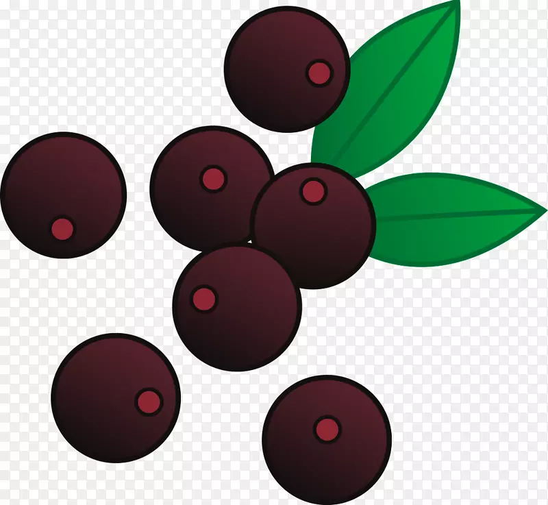 蓝莓派共享品宝箱：剪贴画收藏浆果-蓝莓