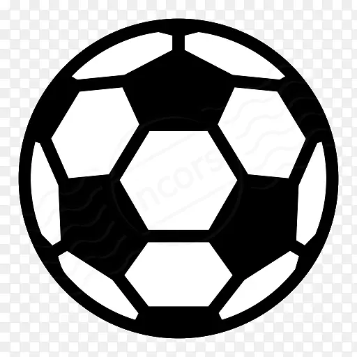 足球电脑图标图形剪辑艺术球