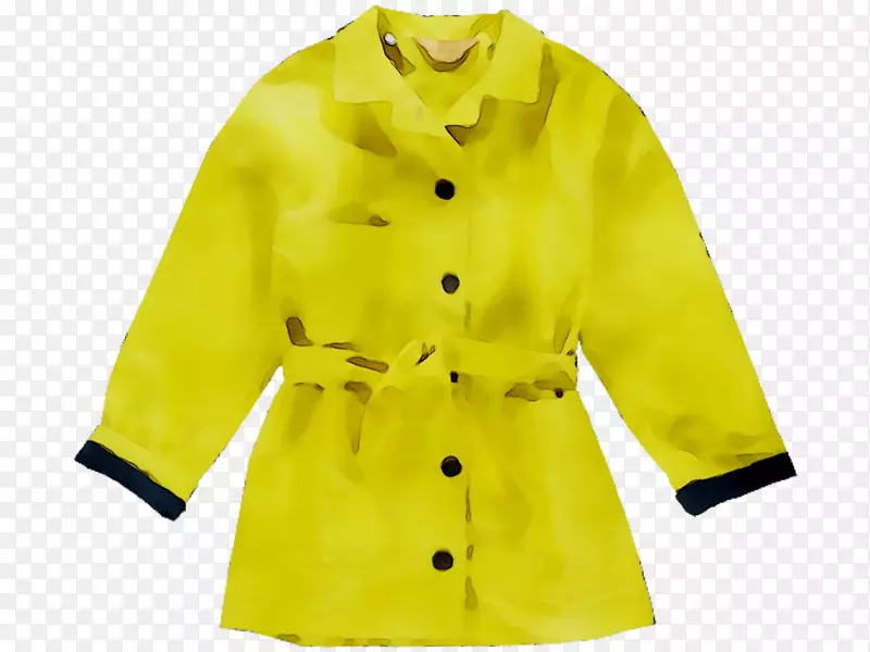 雨衣黄色风衣