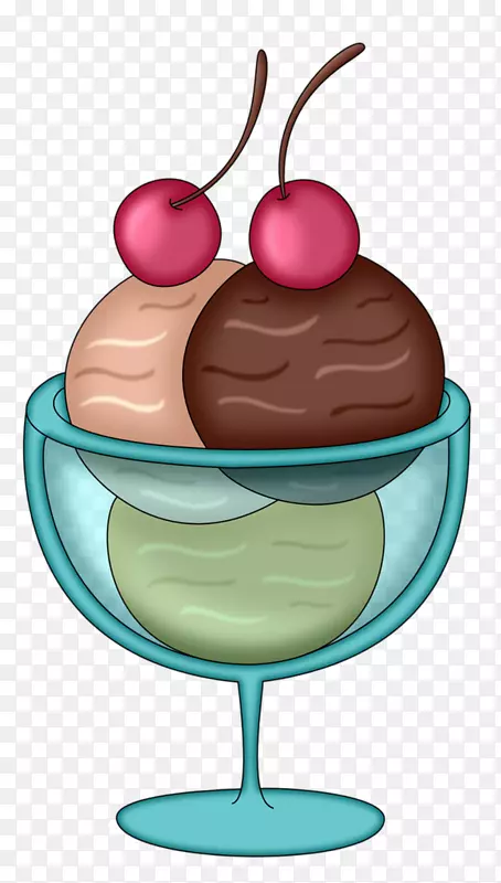 冰淇淋锥奶昔纸杯蛋糕冰淇淋