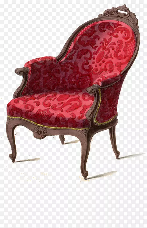 椅子家具路易奎泽设计复古椅