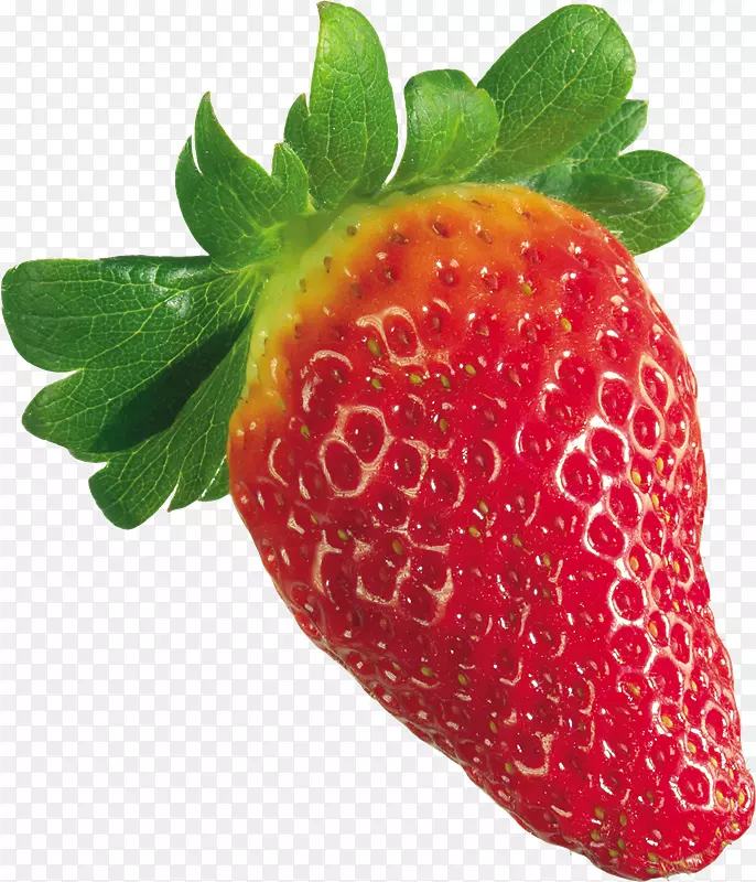 草莓汁你好熊猫透明剪贴画-草莓