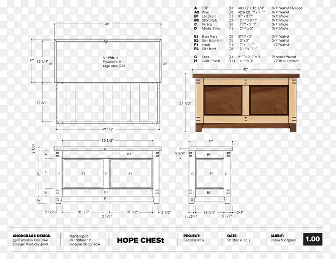 家具立面角设计线-长凳信息图