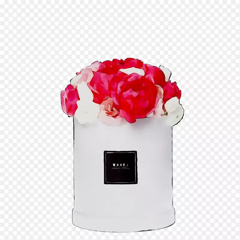 花园玫瑰花瓶切花设计