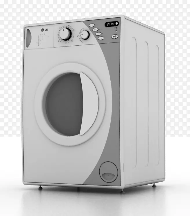烘干机洗衣机电子产品设计贝尼托图案