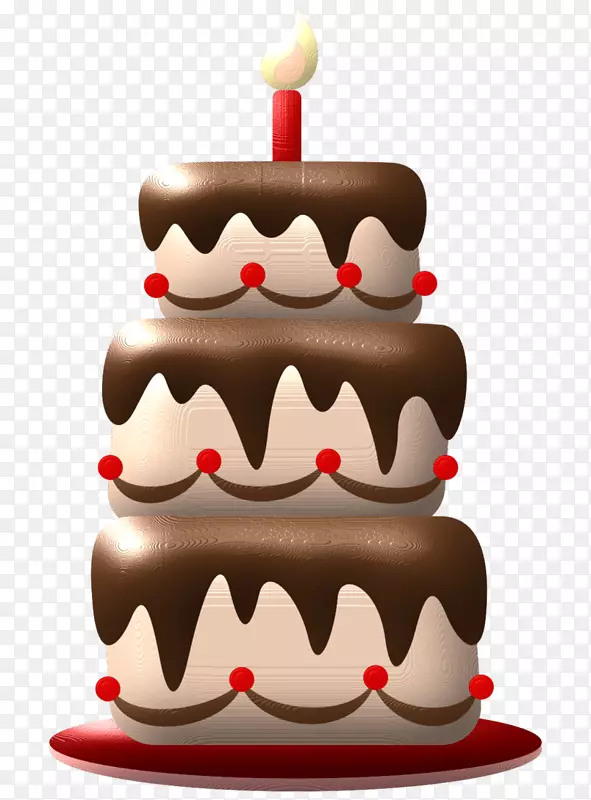 生日蛋糕巧克力蛋糕装饰奶油-做蛋糕